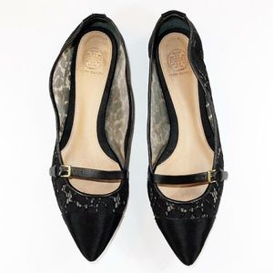 Tory Burch Sutton Camillia Lace Mary Jane Flat